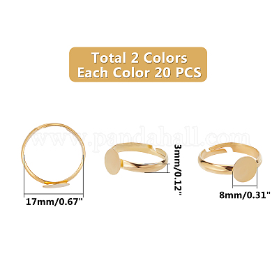 Компоненты регулируется латунные кольца KK-PH0039-73-RS-1