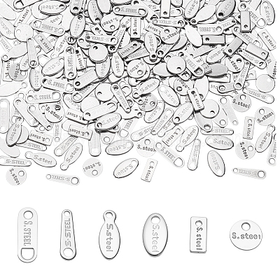 300 шт. 6 стиля подвески из нержавеющей стали 304 STAS-UN0063-84-1