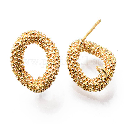 Латунные серьги&nbsp;KK-R116-012-NF-1