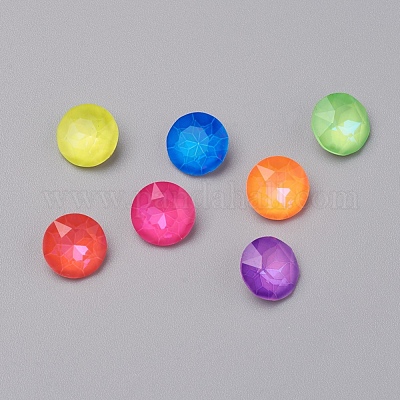 Cabochon in vetro strass&nbsp;RGLA-L024-I-EN-1