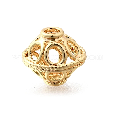 Латунные бусины KK-E792-25G-1