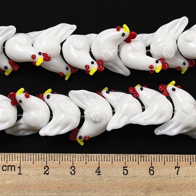 Бусы лэмпворк ручной работы LAMP-L079-01-1