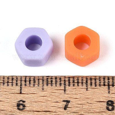 Прорезиненные непрозрачные акриловые бусины&nbsp;SACR-T018-33M-1