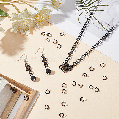 200 шт. Открытые соединительные кольца из нержавеющей стали 304 STAS-UN0058-44C-1