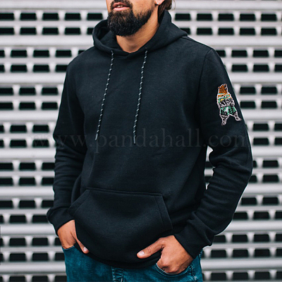 4 шт. 2 стиля аппликаций с вышитыми животными из ткани PATC-HY0001-45-1