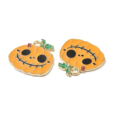 Подвески из сплава с эмалью на тему Хэллоуина ENAM-F147-01C-1