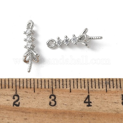 Латунные микропейв с кубическим цирконием KK-D324-25P-1