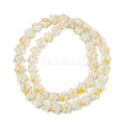 Ручной работы тысячецветник стеклянные бусины нитки LAMP-H067-01A-1