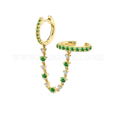 Латунные кубических серьги циркония обруч FS-WGC777E-04-1