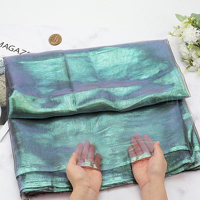 Лазерная полиэфирная сетчатая ткань DIY-WH0304-692A-1