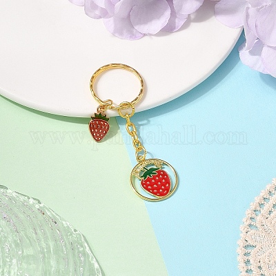 Брелок из эмалевого сплава KEYC-YW00194-06-1