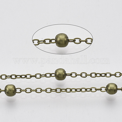 Железные кабельные цепи с латунным покрытием CH-T002-01AB-1