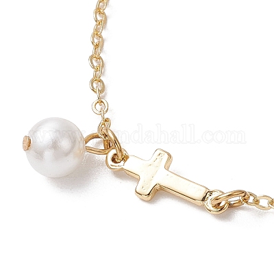 Латунные кабельные цепи браслеты BJEW-JB11598-02-1