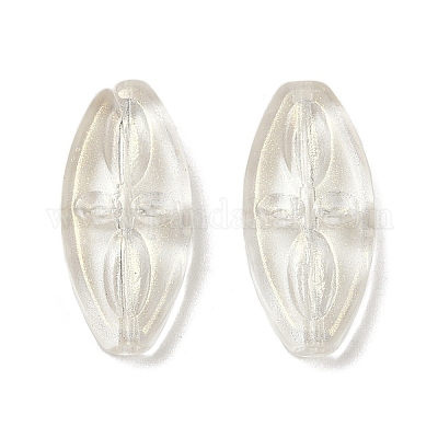 Прозрачные стеклянные бусины DGLA-E004-14G-1