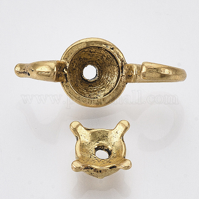 Бусины тибетского стиля TIBEB-N005-08AG-RS-1