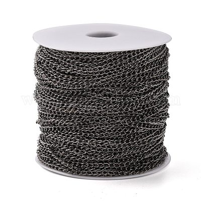 Железные витые цепочки обуздать цепи CHS003Y-B-1