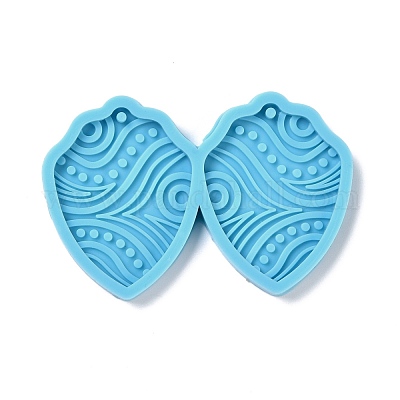 Heart-shape Pendant Mould Silicone DIY Resin Mold Epoxy Casting