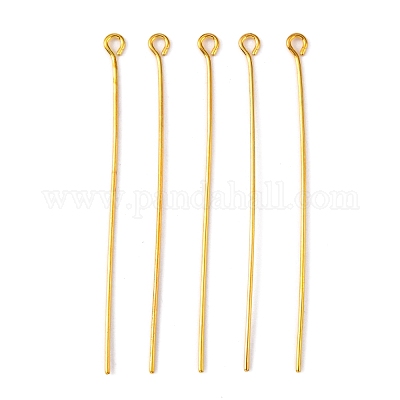Позолоченный латунный штифт для украшения ювелирных изделий X-EPC5.0cm-G-1