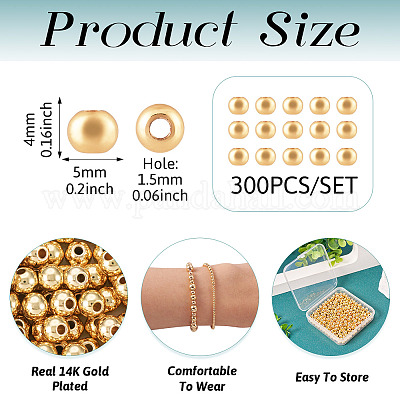 Стойки обшивки латунные бусины KK-TA0001-88G-04-1