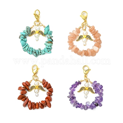 Подвеска из натурального аметиста HJEW-JM02895-1