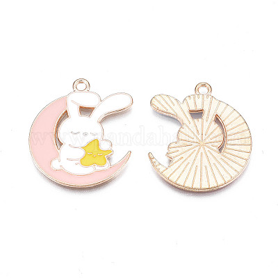 Подвески из эмали и сплава ENAM-S115-150B-1