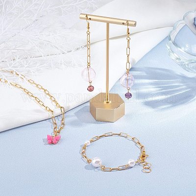 Паяные латунные цепочки для скрепок CHC-G005-18G-1