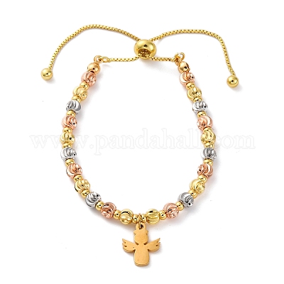 Браслеты из латуни BJEW-C090-02G-B-1