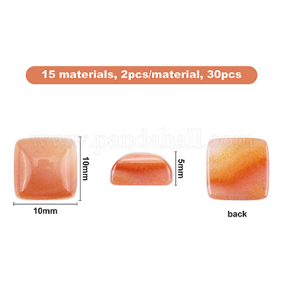 Кабошоны из камня G-SC0001-15-1