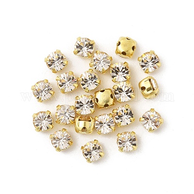 Preciosa® maxima crystal в пришивной чашке X-PRC-SS16-00520-G-1