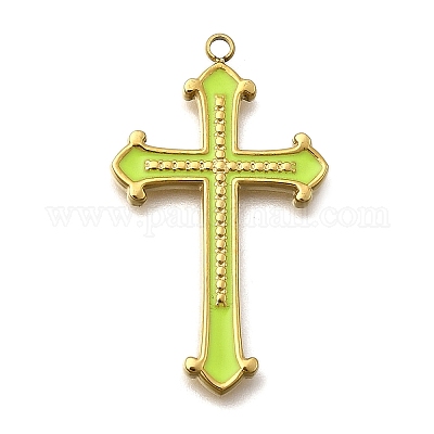 Подвески из нержавеющей стали 304 с эмалью STAS-Z161-04G-1