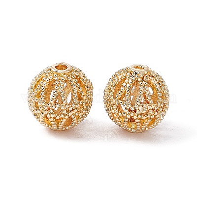 Латунные полые шарики KK-P219-01A-G-1