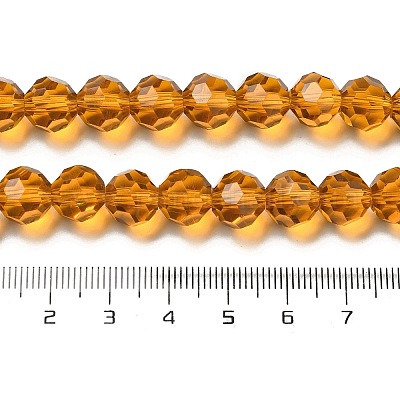 Прозрачные стеклянные бусины EGLA-A035-T10mm-D04-1