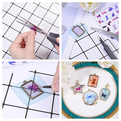 Наклейки-наполнители (без клея на спине) AJEW-OC0001-03-1