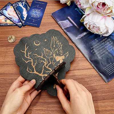 Держатели маятника для биолокации из древесины тополя AJEW-WH0377-012-1