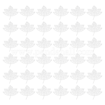 Блеск исправления горный хрусталь (термоклей на спине) DIY-WH0188-90D-1