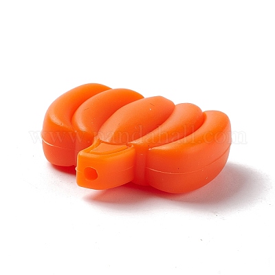 Рождественские силиконовые фокусные бусы SIL-G003-F03-1