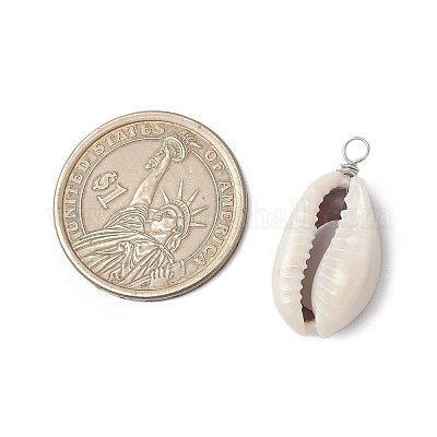 Подвески из натуральных смешанных ракушек PALLOY-JF03799-1