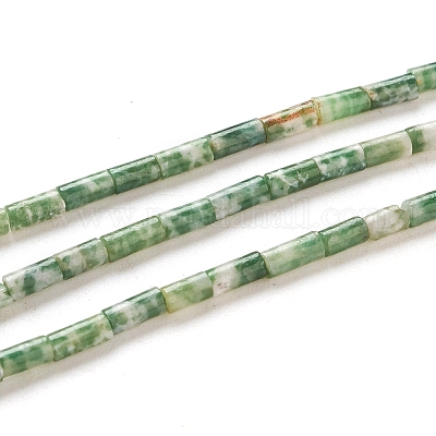 Натуральные зеленые пятна яшмовых нитей G-G783-11-1