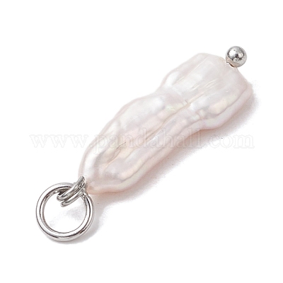 3 шт. подвески из натурального жемчуга Кеши 3 цветов PALLOY-JF04239-02-1