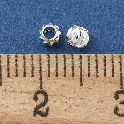 Латунные бусины с реечным покрытием KK-T071-07S-02-1