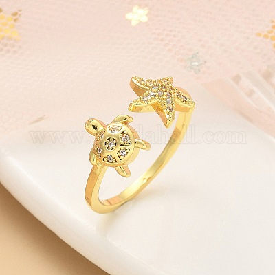 Кольца-манжеты из нержавеющей стали 304 для женщин&nbsp;LS-RJEW-B109-07G-02-1