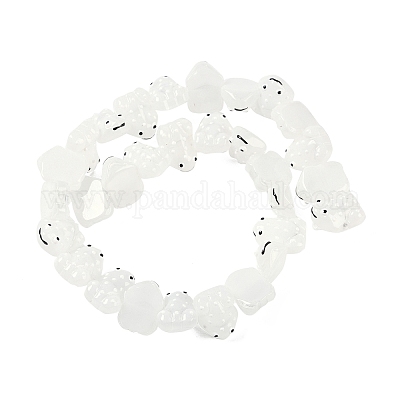 Нити прозрачных бусин из стеклянной эмали GLAA-B021-05A-1