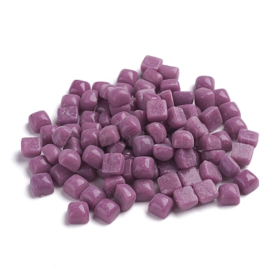 Стеклянная мозаика кабошоны GLAA-G072-04Y-1