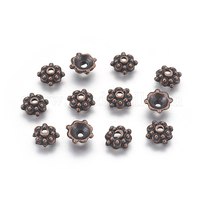 Колпачки сплава тибетского стиля RLF0664Y-1