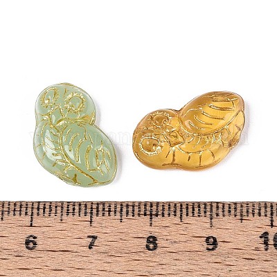 Стеклянные бусины LAMP-T021-90M-1