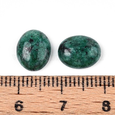 Кабошоны из натуральной африканской бирюзы (яшмы) G-ZX005-08-1