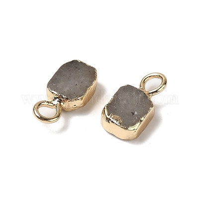 Прямоугольные подвески из натурального лабрадорита G-Q169-07G-11-1