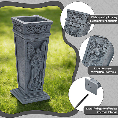 Harzvase&nbsp;DIY-WH0671-370-1