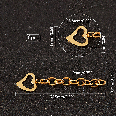 Удлинитель цепи из нержавеющей стали 304 STAS-UN0006-43G-1
