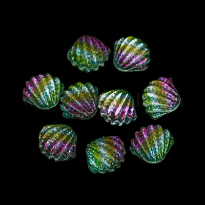 Светящиеся прозрачные кабошоны из смолы RESI-D013-16C-1